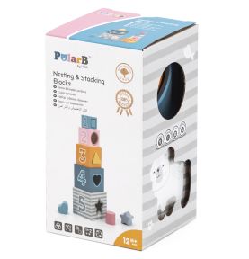 Klocki Drewniana Układanka Viga Toys