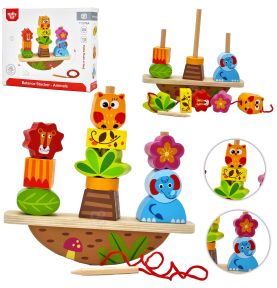 TOOKY TOY Układanka Balansująca Zwierzęta