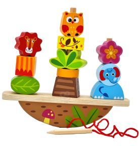 TOOKY TOY Układanka Balansująca Zwierzęta