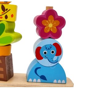 TOOKY TOY Układanka Balansująca Zwierzęta