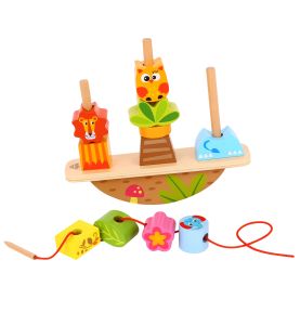 TOOKY TOY Układanka Balansująca Zwierzęta