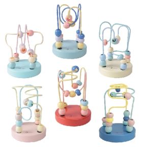 CLASSIC WORLD Pętla Motoryczna Logiczna Przeplatanka Edukacyjna Labirynt dla Dzieci 1 szt.