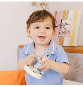 CLASSIC WORLD Pętla Motoryczna Logiczna Przeplatanka Edukacyjna Labirynt dla Dzieci 1 szt.