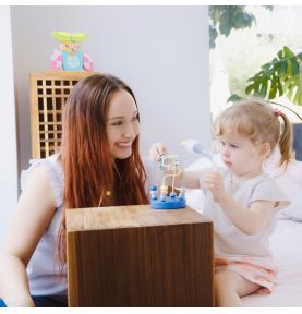 CLASSIC WORLD Pętla Motoryczna Logiczna Przeplatanka Edukacyjna Labirynt dla Dzieci 1 szt.