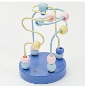 CLASSIC WORLD Pętla Motoryczna Logiczna Przeplatanka Edukacyjna Labirynt dla Dzieci 1 szt.