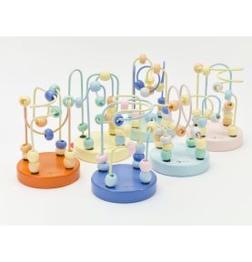 CLASSIC WORLD Pętla Motoryczna Logiczna Przeplatanka Edukacyjna Labirynt dla Dzieci 1 szt.