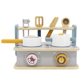 Drewniana Składana Kuchenka i Grill Viga Toys