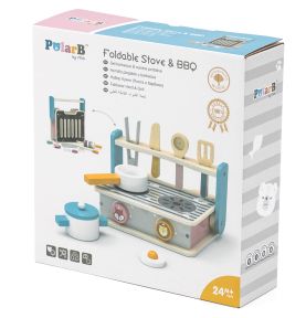 Drewniana Składana Kuchenka i Grill Viga Toys