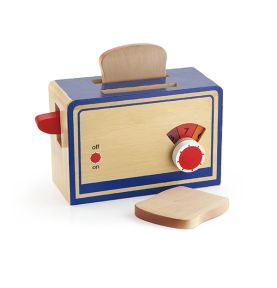 Drewniany Toster Kuchenny Dla Dzieci AGD Grzanki Tosty Viga Toys