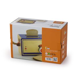 Drewniany Toster Kuchenny Dla Dzieci AGD Grzanki Tosty Viga Toys