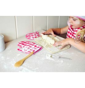 WOOPIE Zestaw Małego Kucharza Strój Kucharski Akcesoria Kuchenne 7 el.