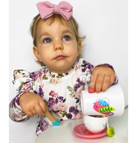 TOOKY TOY Drewniany Zestaw Naczyń Popołudniowa Herbatka