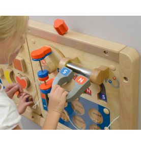 Nauka o Przyciąganiu Magnetycznym - Tablica Edukacyjna Masterkidz