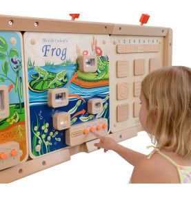 Cykl Życia Żaby Tablica Edukacyjna Masterkidz