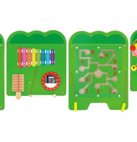 Viga Tablica Sensoryczna Manipulacyjna Edukacyjna Krokodyl
