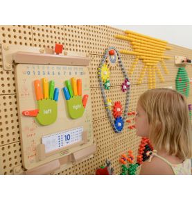 Nauka Liczenia Tablica Edukacyjna Drewniana Masterkidz