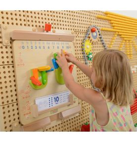 Nauka Liczenia Tablica Edukacyjna Drewniana Masterkidz