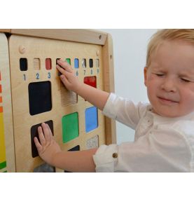 Tablica Edukacyjna Rozpoznawanie Materiałów Zmysł Dotyku