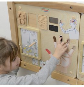 MASTERKIDZ Tablica Edukacyjna Zmysł Dotyku