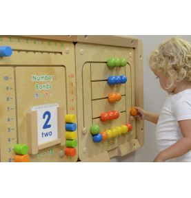 MASTERKIDZ Tablica Ścienna Edukacyjna Labirynt Koraliki