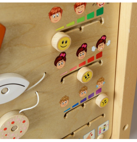 MASTERKIDZ Tablica Edukacyjna Jak Się Czujesz?  Nauka Emocji