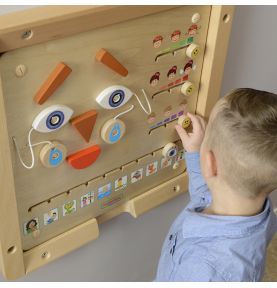 MASTERKIDZ Tablica Edukacyjna Jak Się Czujesz?  Nauka Emocji