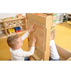 Sensoryczna Tablica Ścienna Rozpoznawanie Faktury Powierzchni Masterkidz