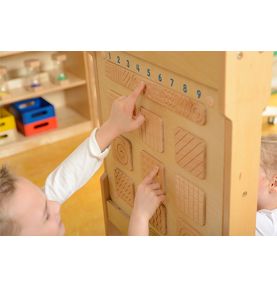 Sensoryczna Tablica Ścienna Rozpoznawanie Faktury Powierzchni Masterkidz