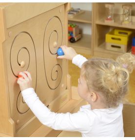 MASTERKIDZ Tablica Przesuwna Kształt Motyla