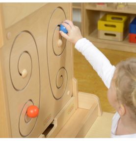 MASTERKIDZ Tablica Przesuwna Kształt Motyla