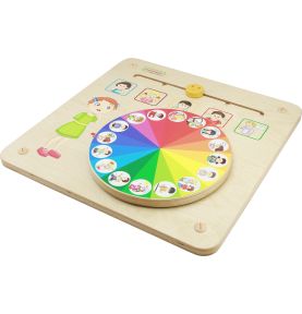 MASTERKIDZ Tablica Edukacyjna Nauka Emocji Zarządzanie Emocjami