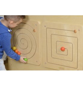 MASTERKIDZ Tablica Przesuwna Spiralny Labirynt
