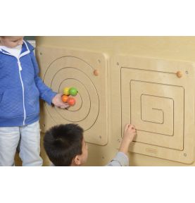 MASTERKIDZ Tablica Przesuwna Spiralny Labirynt