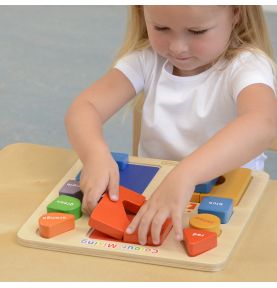 MASTERKIDZ Tablica Edukacyjna Układanka Łączenie Mieszanie Kolorów