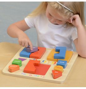 MASTERKIDZ Tablica Edukacyjna Układanka Łączenie Mieszanie Kolorów