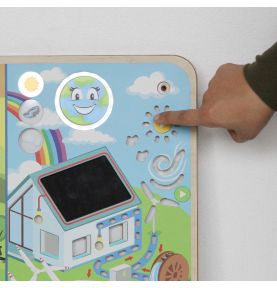 MASTERKIDZ Tablica Edukacyjna Energia Odnawialna i Nieodnawialna