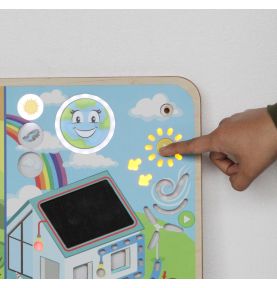 MASTERKIDZ Tablica Edukacyjna Energia Odnawialna i Nieodnawialna