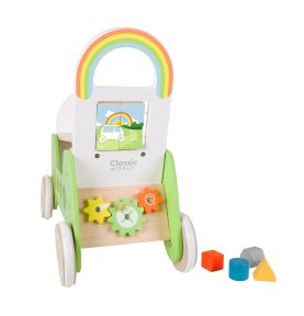 CLASSIC WORLD Drewniany Jeździk Pchacz 2w1