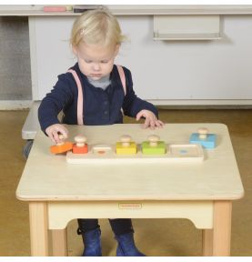 MASTERKIDZ Układanka Nauka Rozmiarów i Kolorów