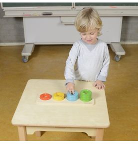 MASTERKIDZ Gra Nauka Liczenia Kolorów Rozmiarów Układanka