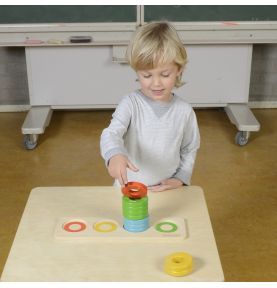 MASTERKIDZ Gra Nauka Liczenia Kolorów Rozmiarów Układanka