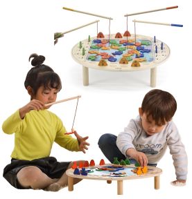 VIGA Drewniana Gra Łowienie Rybek FSC