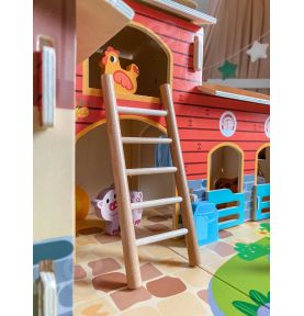 WOOPIE GREEN Mega Farma Figurki Zwierząt Stajnia Obora Kurnik 18 el.