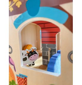 WOOPIE GREEN Mega Farma Figurki Zwierząt Stajnia Obora Kurnik 18 el.