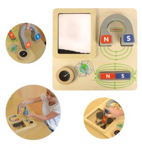Zabawa Magnetyczna Tablica Edukacyjna Masterkidz Kompas