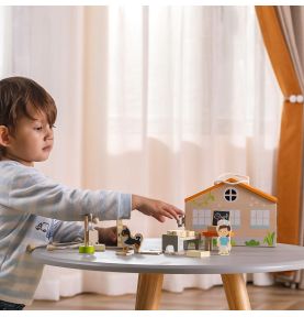 VIGA Drewniana Klinika dla zwierząt Szpital Weterynarz