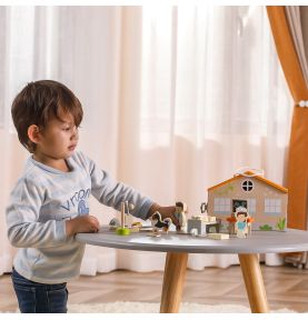 VIGA Drewniana Klinika dla zwierząt Szpital Weterynarz