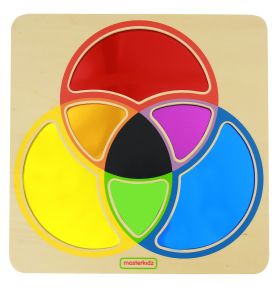 MASTERKIDZ Tablica Edukacyjna Lustro Nauka Mieszania Kolorów