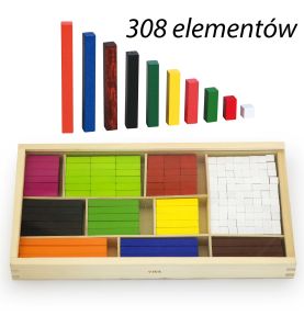 Drewniane Patyczki Edukacyjne Matematyczne do Nauki Liczenia Viga Toys