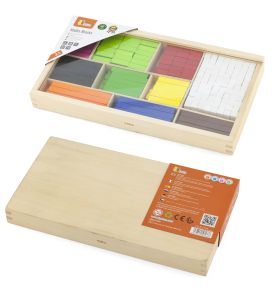 Drewniane Patyczki Edukacyjne Matematyczne do Nauki Liczenia Viga Toys